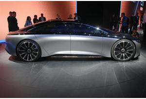 Mercedes Vision EQS: una showcar a Francoforte