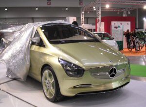 Fiera di Roma: anteprima italiana della concept Mercedes BlueZERO E-CELL