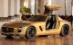 Una Mercedes SLS AMG tutta d�oro
