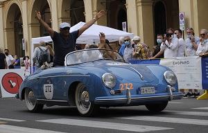 1000 Miglia 2021: entusiasmo alle stelle a Reggio Emilia