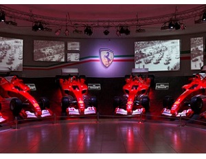 Museo Ferrari, la mostra con 20 monoposto storiche