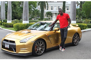 Una Nissan GT-R Gold per Usain Bolt