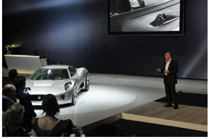 Nuova Jaguar C-X75, al Los Angeles Auto Show debutta la supercar elettrica