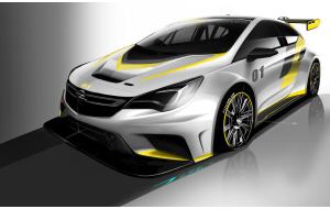Opel Astra TCR, pronta la versione per il Touring Car Racing Series