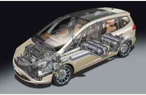 Opel Zafira Tourer a metano: efficiente ed ecologica 