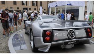 Pagani Zonda C12 in esposizione al Motor Valley Fest di Modena