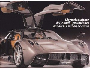 Pagani Huayra: le prime immagini pubblicate da un giornale spagnolo
