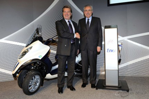 Enel e Piaggio insieme per la mobilit� elettrica