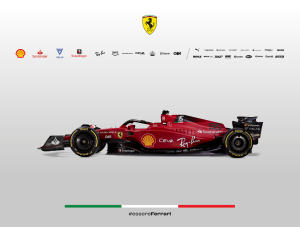 Ferrari: presentata la monoposto F1-75