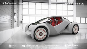E italiana la prima auto stampata in 3D