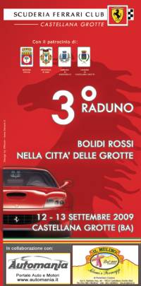 3 Raduno Bolidi Rossi nella citt delle Grotte