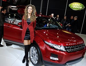 La nuova Range Rover Evoque 5 al Motor Show di Bologna