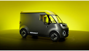 Renault Estafette Concept: il futuro dei trasporti  elettrico e connesso