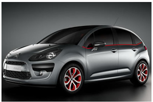 La nuova Citroen C3 Red Block infiamma il Salone di Ginevra 2011