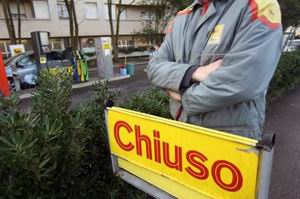 Distributori siciliani chiusi dal 15 al 17 settembre