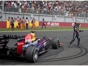 Quarto titolo di Sebastian Vettel, la gara