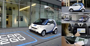 Smart car-sharing: il servizio car2go ad Amburgo