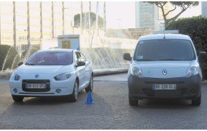 Un lavoro pulito con le vetture Renault Z.E.