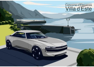 Villa dEste: Peugeot e-Legend in concorso