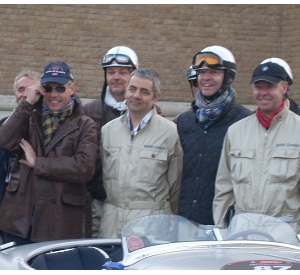 Mille Miglia 2011, i vip alla tappa di Roma