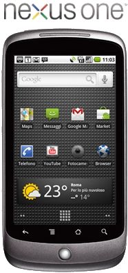 Vodafone lancia Google Nexus One
