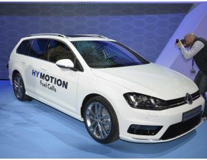 Golf SportWagen HyMotion linnovazione in mostra al LA Auto Show