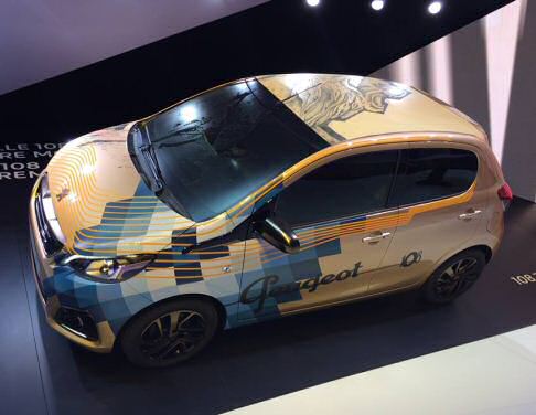 Peugeot 108 Tattoo Concept