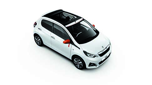 Peugeot 108 Top! Roland Garros