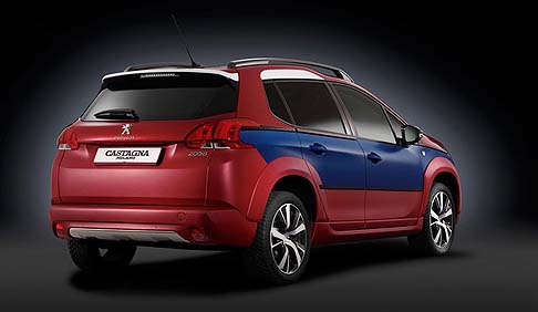 Peugeot - Peugeot 2008 Castagna con colori esterni di piacevole vivacit