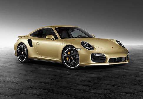 Porsche Exclusive 911 Turbo Lime Gold