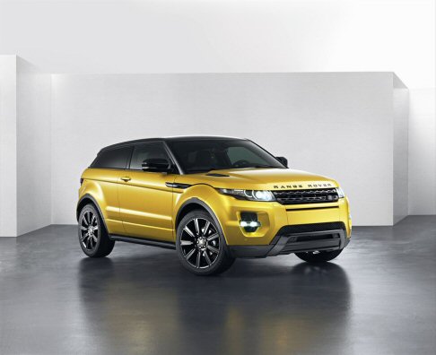 Special Edition Range Rover Evoque Limited Edition Sicilian Yellow 