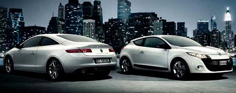 Renault Laguna e Mégane Coupé Wave Editions