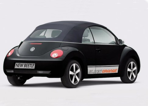 Volkswagen New Beetle BlackOrange