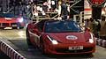 Ferrari 458 Spider duo britannico Greasley Jhon e Greasley Susanne al Tributo Ferrari Mille Miglia 2015