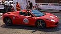 Ferrari 458 Spider equipaggio britannico Greasley al Tributo Ferrari Mille Miglia 2015