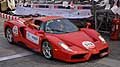 Ferrari Enzo del 2003 duo Italiano Fabris Gian Franco e Toniutti Nello in paserella a Roma per le Mille Miglia 2015