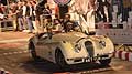 Jaguar XK 120 OTS LIGHTWEIGHT duo PIPILIS Ioannis (GB) e PIPILIS Alexios (GB) in paserella alle Mille Miglia 2015 a Roma