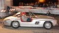 Mercedes-Benz 300 SL Coup W 198 del 1955 con il duo USA KARUBIAN in paserella alle Mille Miglia 2015 a Roma