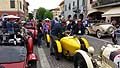 Cascina atmosfere auto storico e visitatori alle Mille Miglia 2015