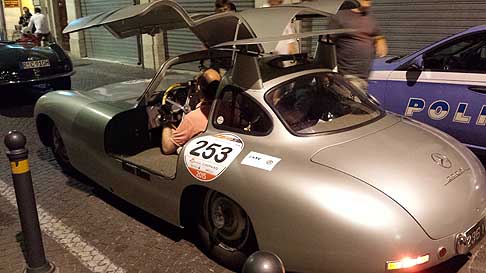 Mille MIglia 2015 - I^ tappa - 1000 Miglia 2015 Mercedes-Benz 300 SL ali di gabbiano