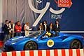 Ferrari 488 Spider equipaggio italiano GELLI Luca e DELLA NINA Mariella alle 1000 Miglia 2017 Roma