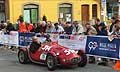 Michele Cibaldi e Andrea Costa a bordo dell´auto storica Gilco Mariani modello Fiat 1100 Sport del 1948 alle Mille Miglia 2017
