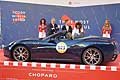 Ferrari California del 2009 pilota GAZZA e navigatrice NOCCO alle Mille Miglia 2018 a Roma