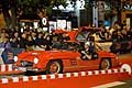 Mercedes-Benz 300 SL Coup (W198) del 1955 con il duo Tim Burton (GB) e Marc Rutten (D) alle 1000 Miglia 2018 Roma