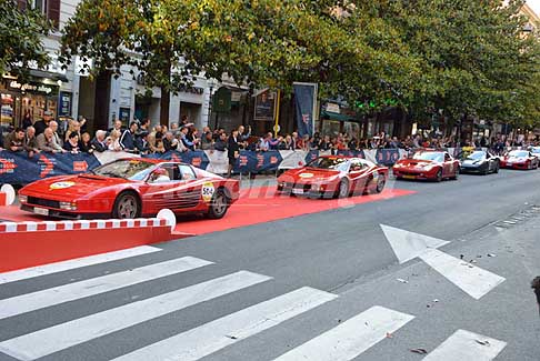 Roma Mille Miglia 2018 - Ferrari Tribute to 1000 Miglia 2018 giunte a Roma