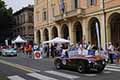 A.C. ACE anno 1954 con il duo norvegese Guido VAN EMPEL e Arie MAURITZ alle 1000 Miglia 2021, sfilata a Reggio Emilia con il numero di gara 287