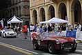 A.C. ACE anno 1955 con il duo tedesco Jurgen ESCHER e Peter BALDINGER alle Mille Miglia 2021, sfilata a Reggio Emilia con il numero di gara 310