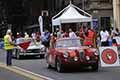 Alfa Romeo 1900 C Super Sprint Touring anno 1955 con il duo norvegese Robert HOOGSTRA e Miriam STAPELBROEK alle Mille Miglia 2021, sfilata a Reggio Emilia con il numero di corsa 316