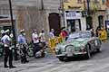 Alfa Romeo 1900 M MATTA del 1952 con il duo italiano Giovanni BATTISTA COLLARETA e Marco SANTINO in Corso Garibaldi a Reggio Emilia alle Mille Miglia 2021, corre con il numero di gara 196