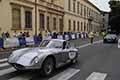 Alfa Romeo 2000 Sportiva del 1954 con il duo italiano Alberto VASSALLO e Giovanni BIANCO alle Mille Miglia 2021, passaggio a Reggio Emilia con il numero di gara 301